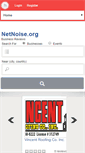 Mobile Screenshot of netnoise.org